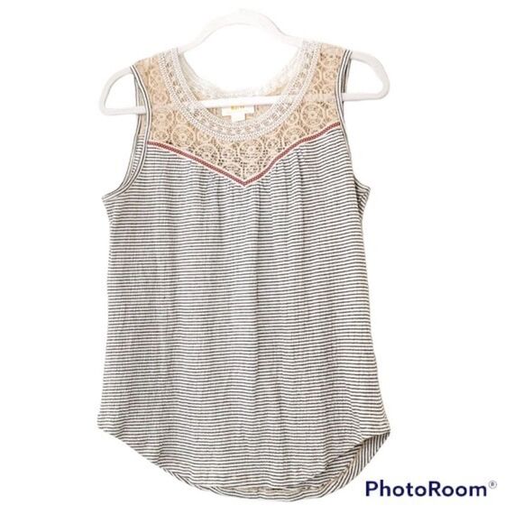 Mauve Lace Sleeveless Top - Small - Excellent Condition - Picture 4 of 14